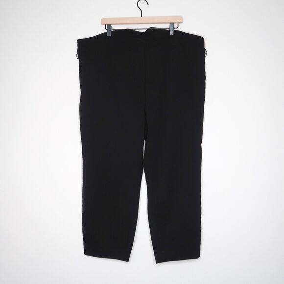 Torrid Womens High Rise Pant Plus Size 3 Short Black Skinny Crepe Office Career - Picture 1 of 7